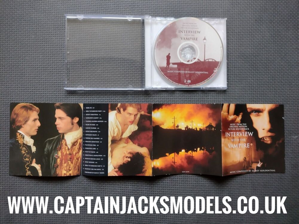 Interview With The Vamipre Movie Soundtrack CD