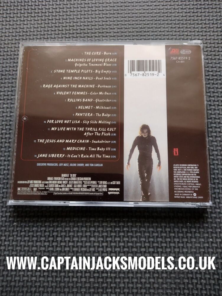 The Crow 1994 Movie Soundtrack CD