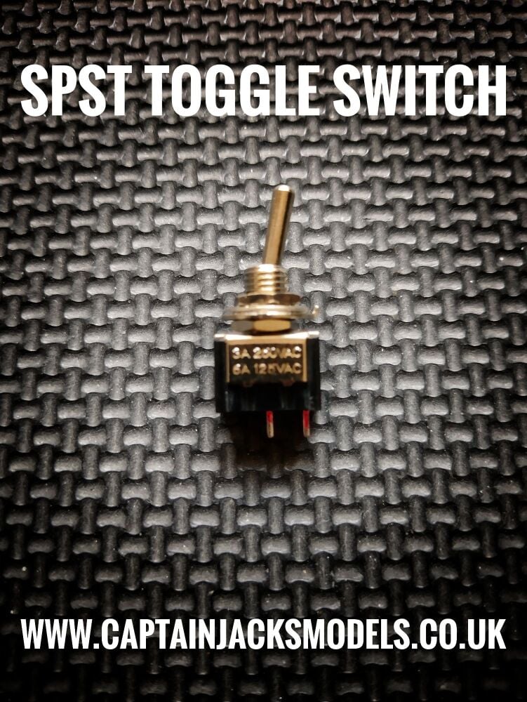 Miniature Toggle Switch SPST