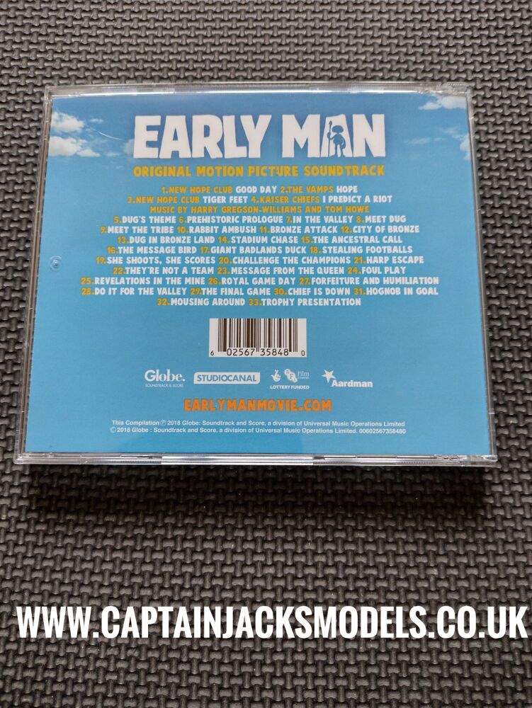 Early Man Original Movie Soundtrack CD