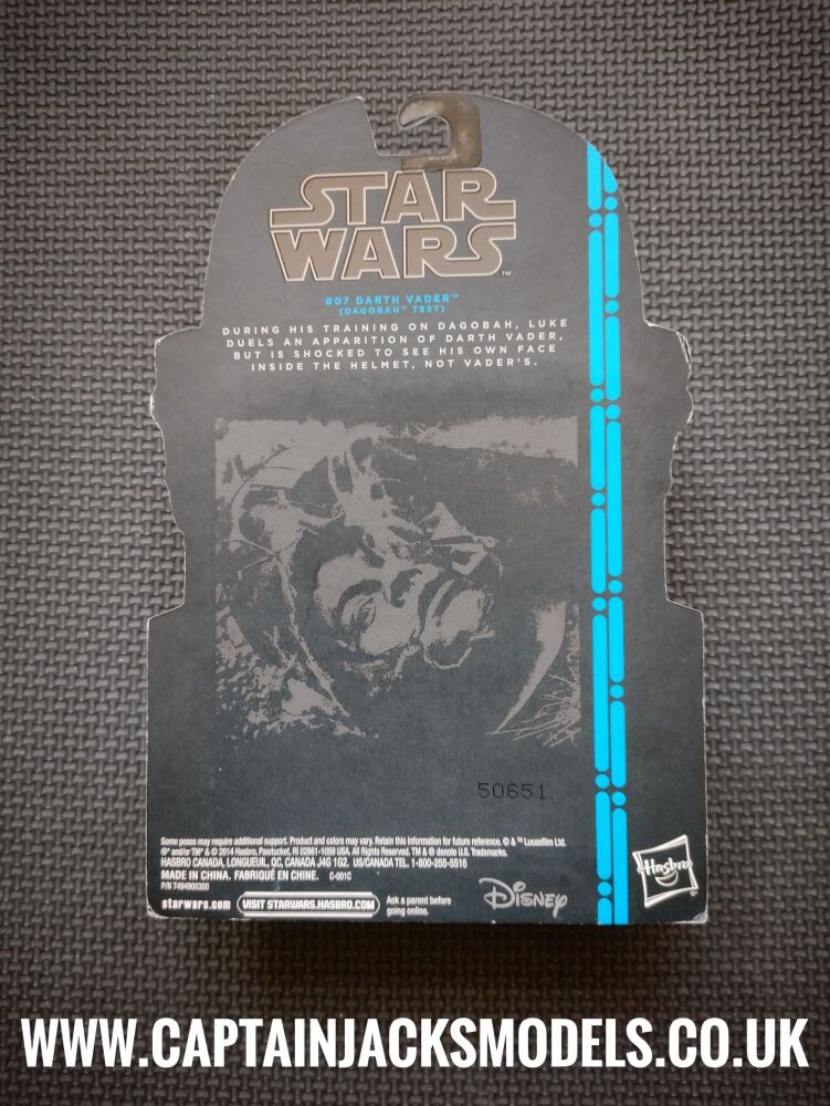 Star Wars The Black Series Darth Vader Dagobah Test A8058 A5077 Action Figure