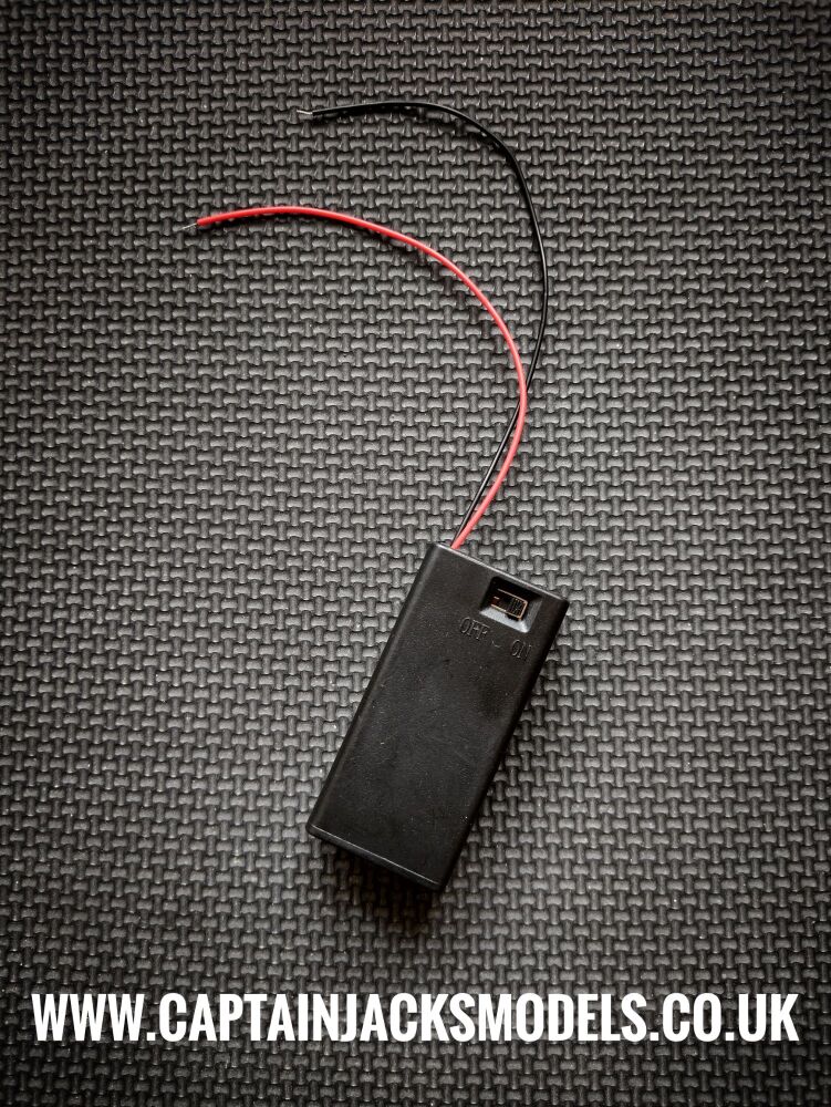 9v PP3 Battery Box With Built In Switch