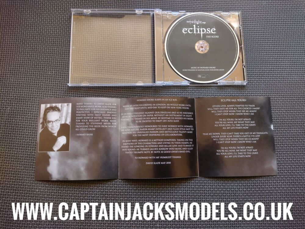 The Twilight Saga Eclipse Movie Soundtrack CD