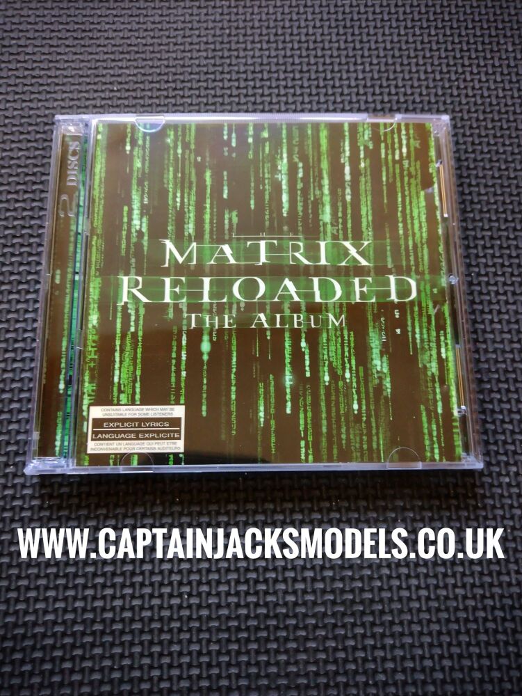 The Matrix Reloaded Movie Soundtrack Double CD