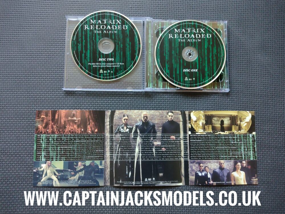 The Matrix Reloaded Movie Soundtrack Double CD