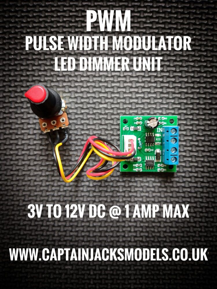 PWM Pulse Width Modulation LED Dimmer Unit