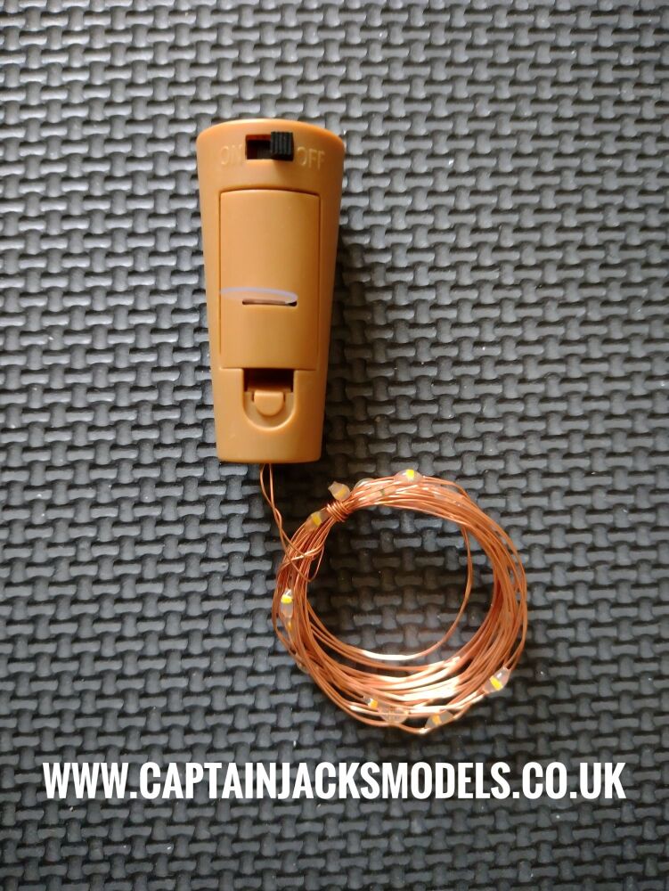Bottle Cork LED Lights With Batteries WARM WHITE For Arts Crafts Our Ref CL1