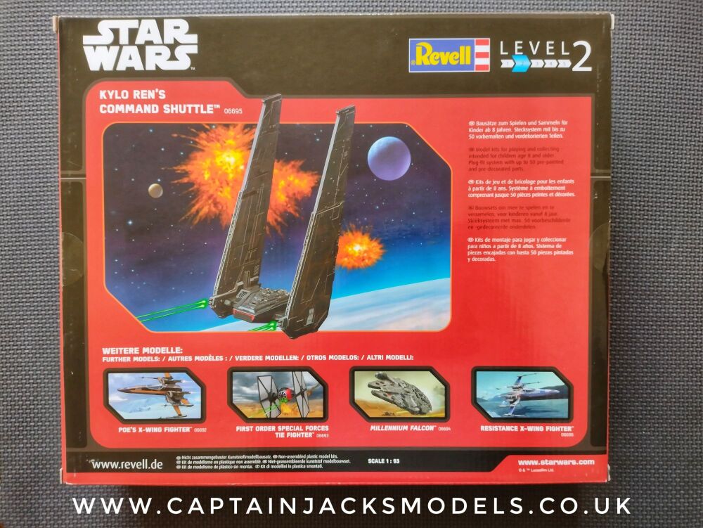 Revell Star Wars EasyKit 06695 - The Force Awakens - Kylo Ren’s Command Shuttle