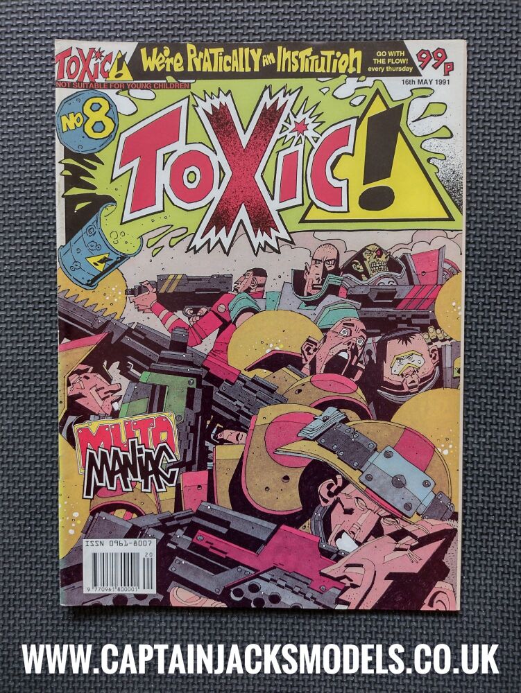 Toxic! - Retro Comic Book - 1990s - Issue 8