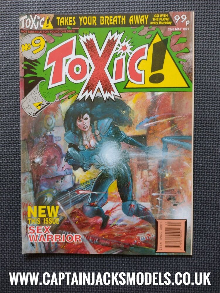 Toxic! - Retro Comic Book - 1990s - Issue 9