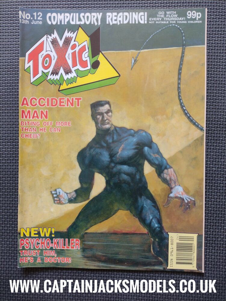 Toxic! - Retro Comic Book - 1990s - Issue 12