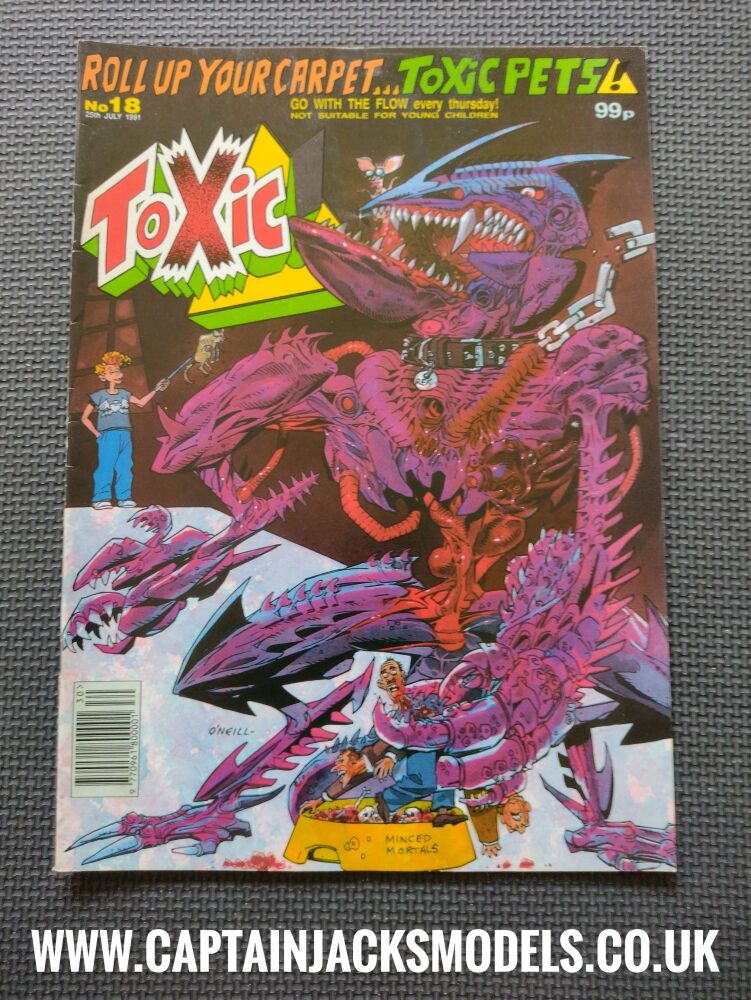 Toxic! - Retro Comic Book - 1990s - Issue 18