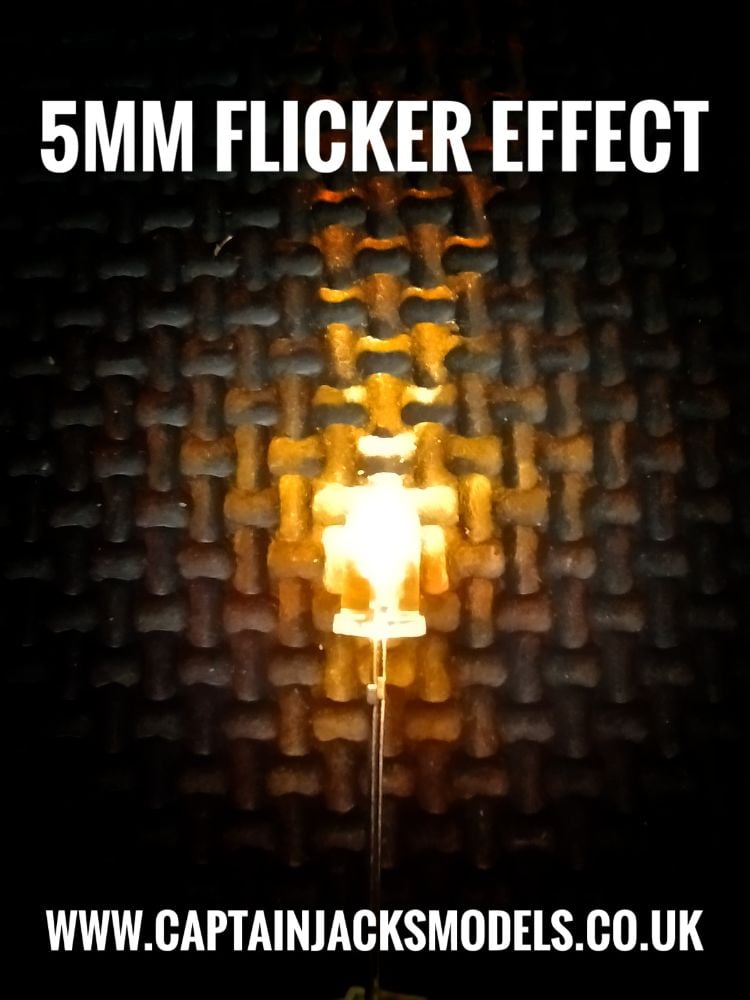 5mm Flicker Effect LEDs