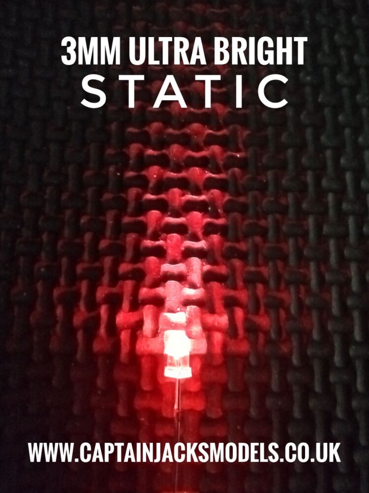 3mm RED Ultra Bright LEDs