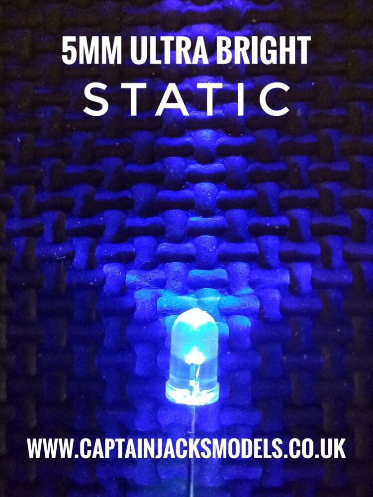 5mm BLUE Ultra Bright LEDs