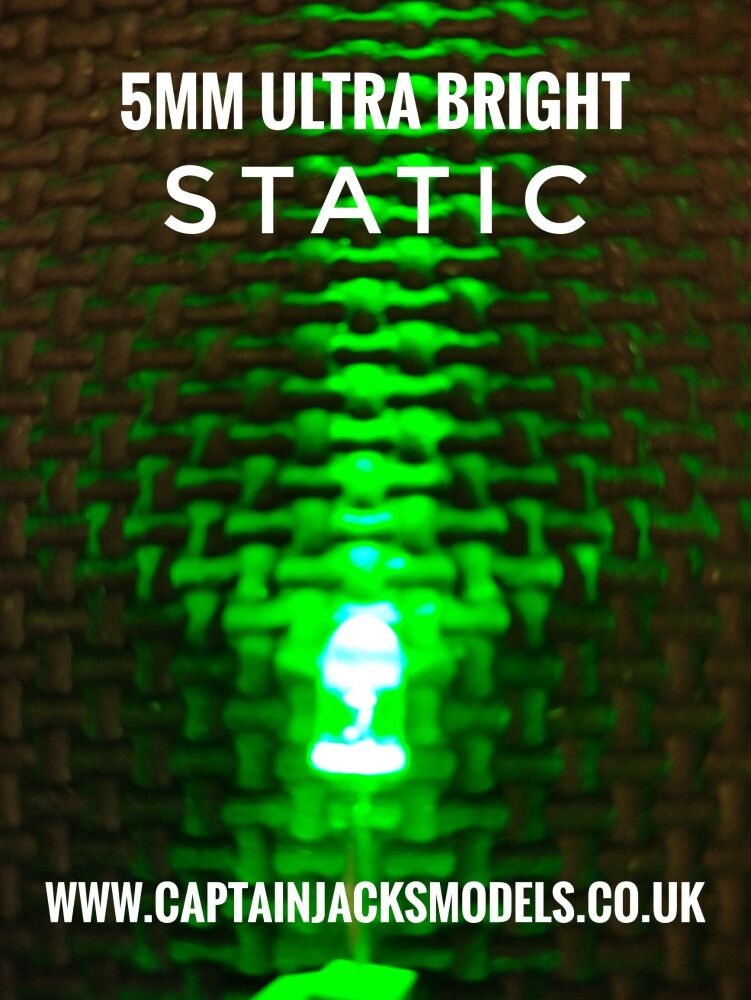 5mm GREEN Ultra Bright LEDs