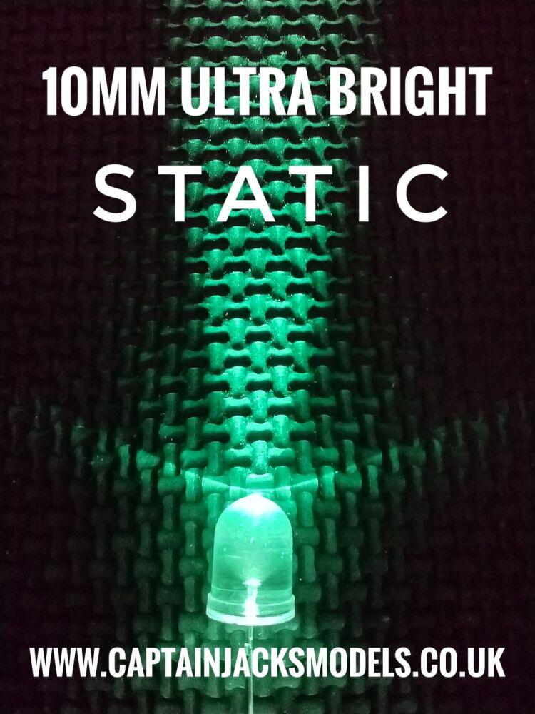 10mm Green Ultra Bright LED