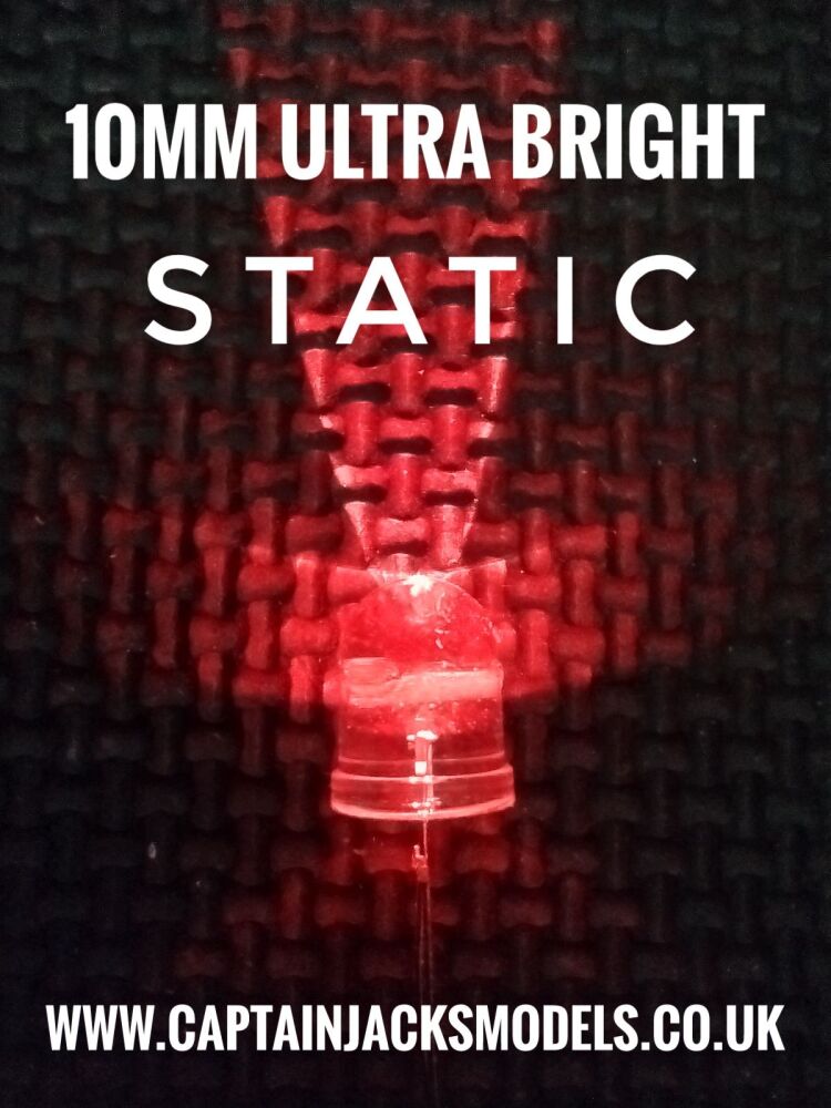 10mm Red Ultra Bright LED