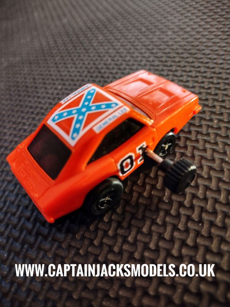 Dukes Of Hazzard Vintage Wrist Racer General Lee Wind Up Car