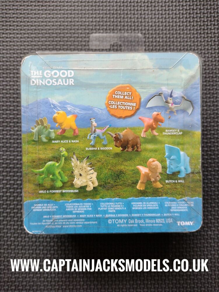 The Good Dinosaur Disney Piixar Collectable Figures Bubbha & Bisodon