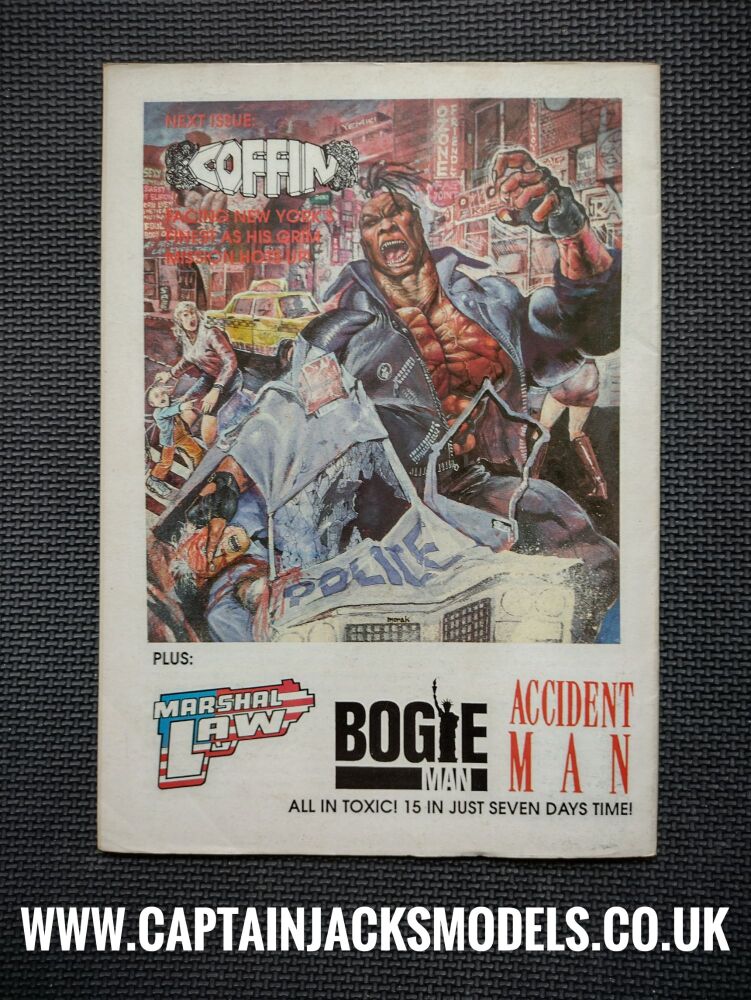 Toxic! - Retro Comic Book - 1990s - Issue 14