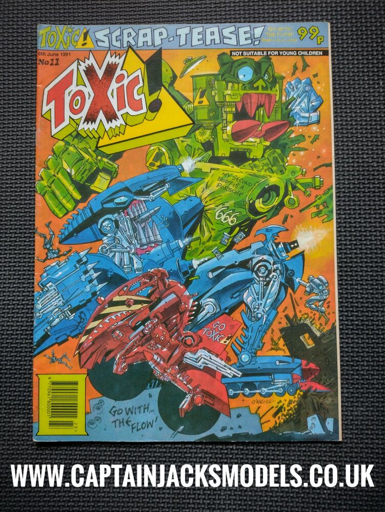 Toxic! - Retro Comic Book - 1990s - Issue 11