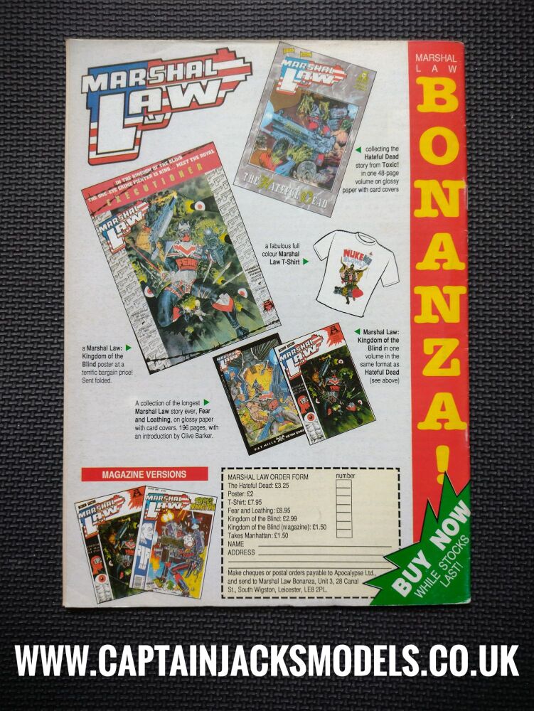 Toxic! - Retro Comic Book - 1990s - Issue 11