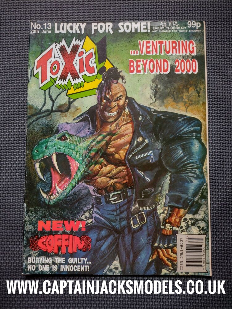 Toxic! - Retro Comic Book - 1990s - Issue 13