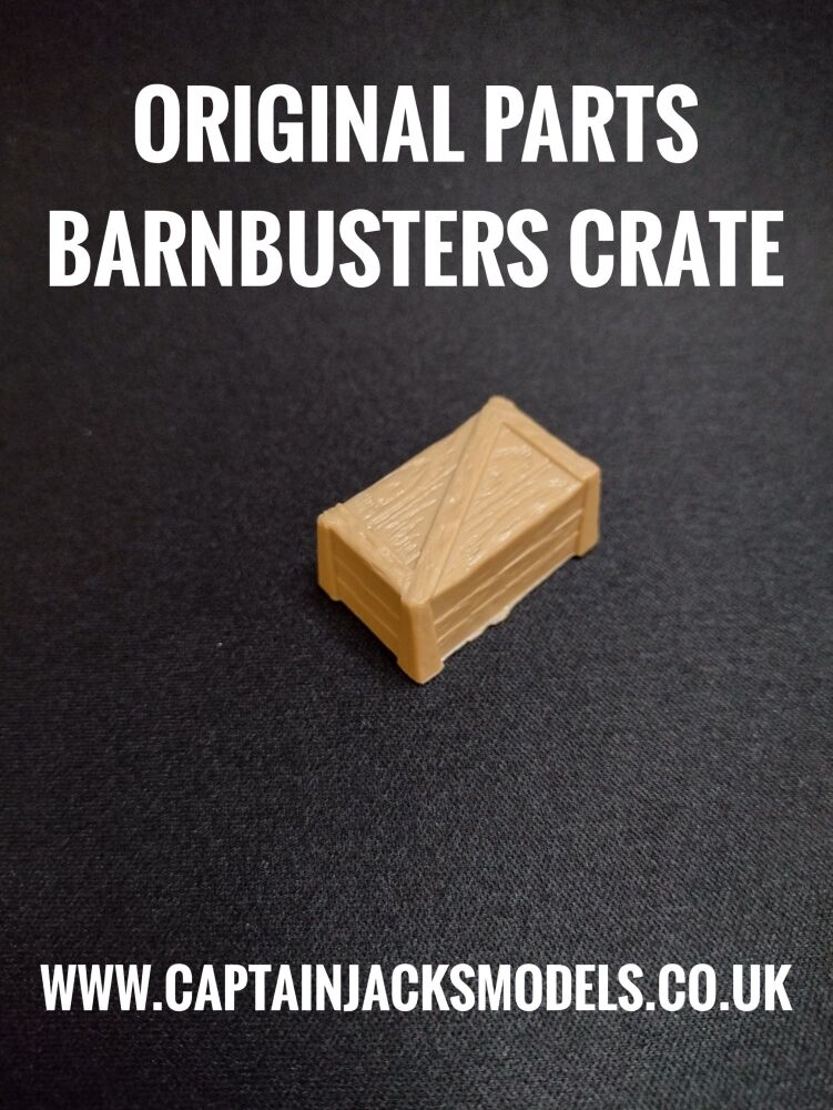 Dukes Of Hazzard Vintage Barbusters Playset Original Part Replacement Crate
