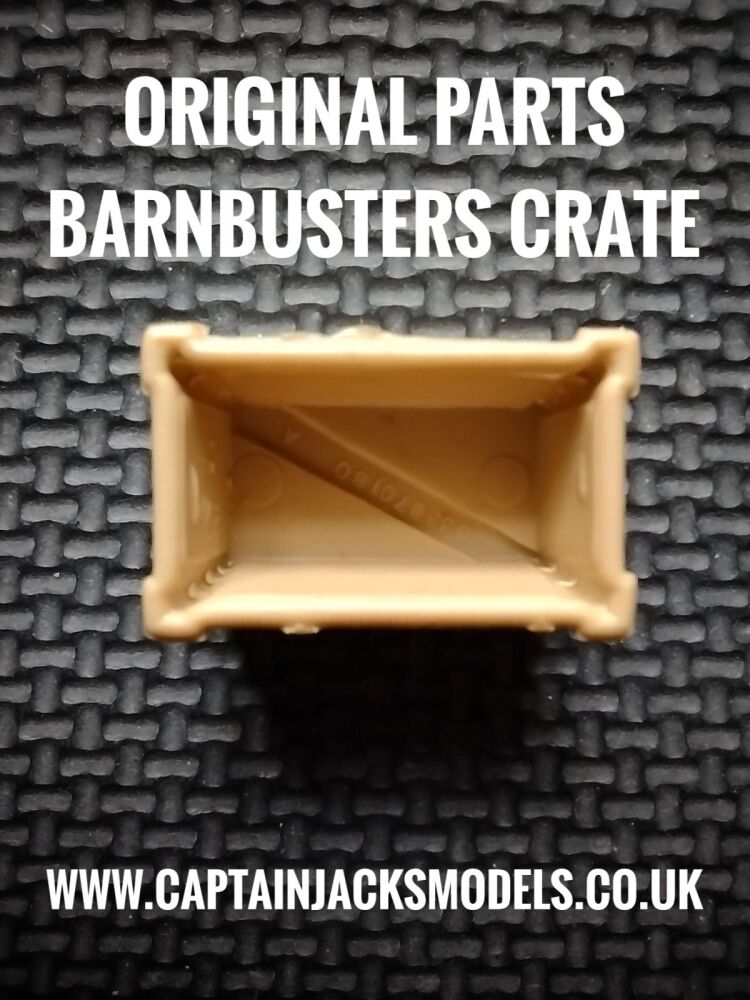 Dukes Of Hazzard Vintage Barbusters Playset Original Part Replacement Crate