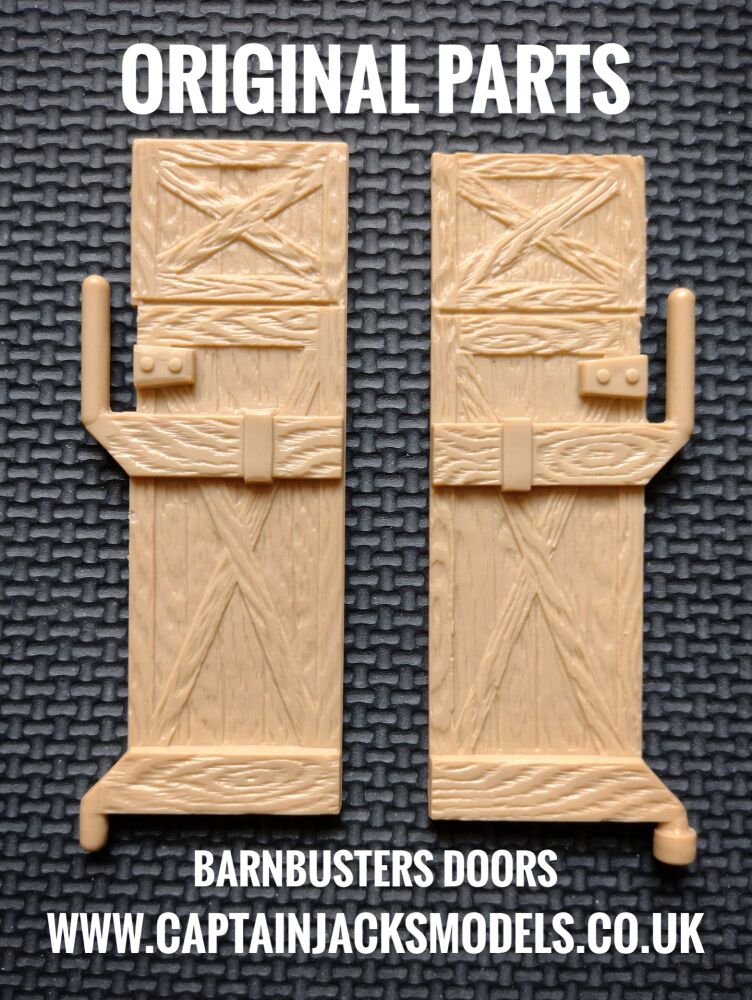 Dukes Of Hazzard Vintage Barbusters Playset Original Part Replacement Barn Doors
