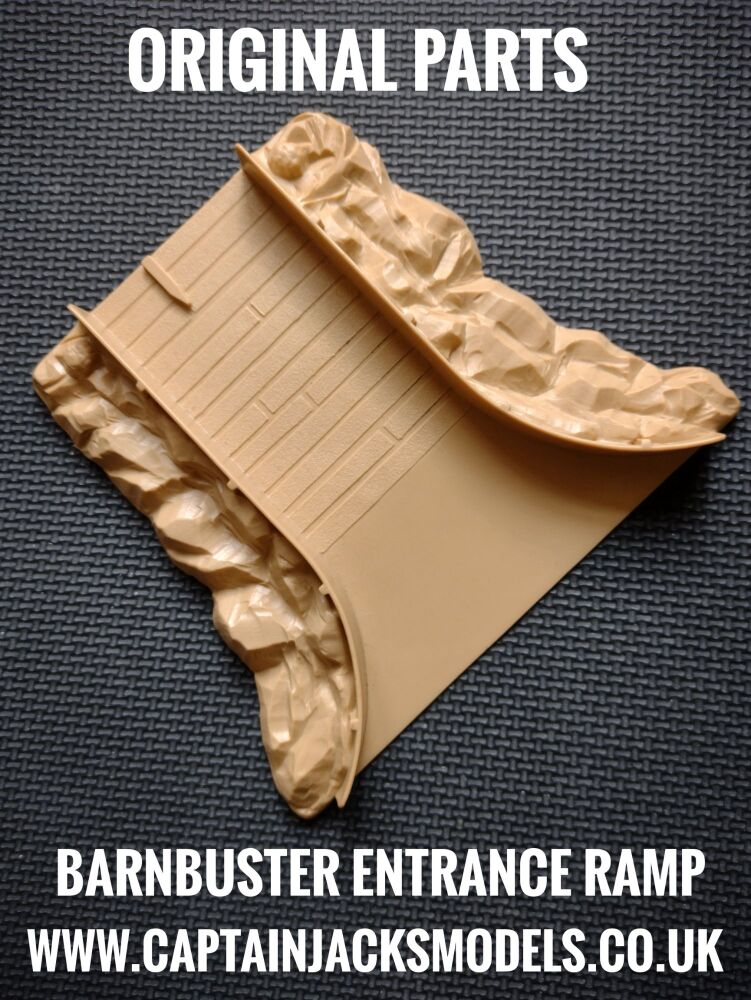 Dukes Of Hazzard Vintage Barbusters Playset Original Part Replacement Barn Entrance Ramp