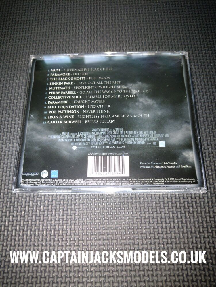 Twilight Official Movie Soundtrack CD