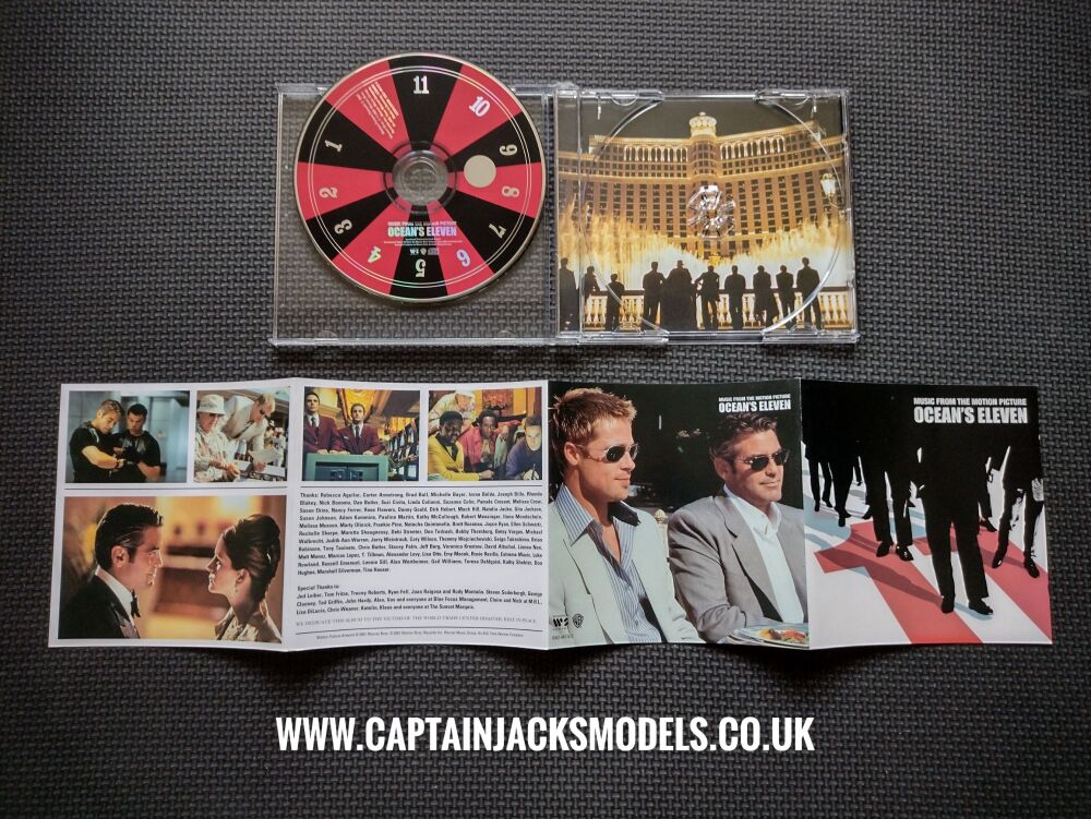 Oceans Eleven Official Movie Soundtrack CD