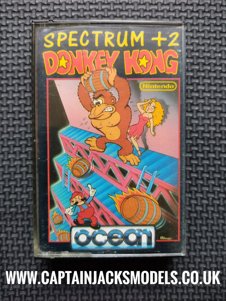 Nintendo Donkey Kong By Ocean Software Vintage ZX Spectrum 48K 128K +2 Soft