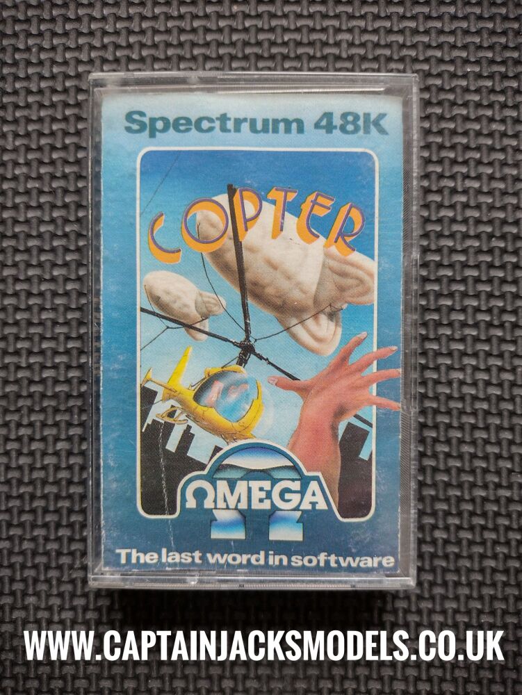 Copter By Omega Software Vintage ZX Spectrum 48K Software Tested & Working