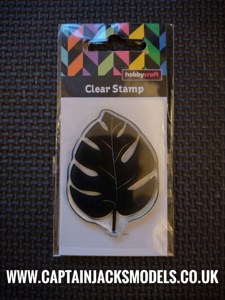Clear Leaf Stamp By Hobbycraft