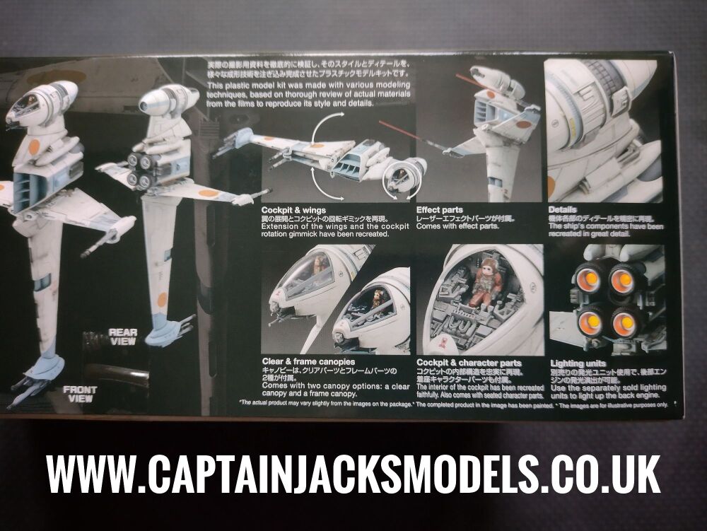 Bandai Star Wars B Wing Starfighter 1:72 Scale Plastic Model Kit