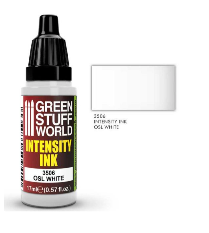 Green Stuff World 3506 OSL White 17ml Intensity Ink Paint