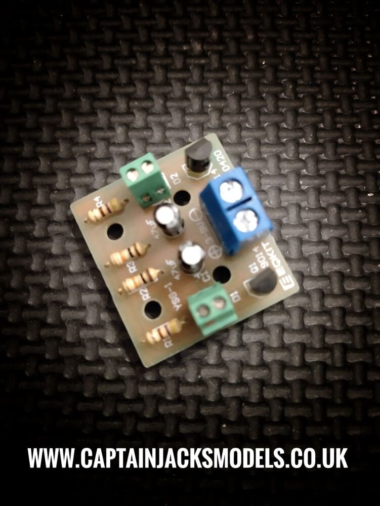 Alternating LED Flash Board 3v to 9v DC - Fully Assembled Circuit Board