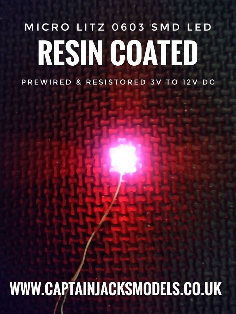Resin Coated Micro LEDs