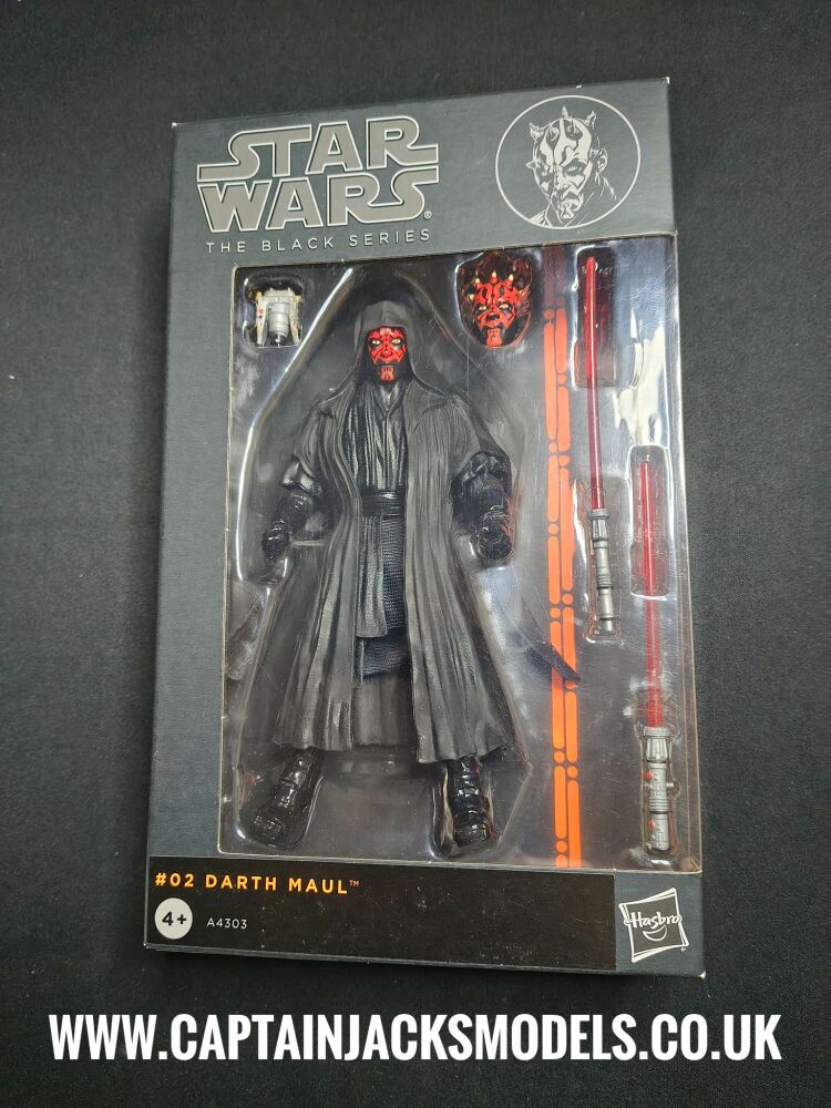 Star Wars The Black Series Six Inch Orange Line 02 Darth Maul A4303 Figure 