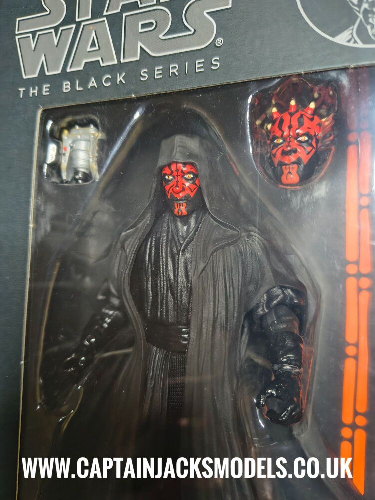 Star Wars The Black Series Six Inch Orange Line 02 Darth Maul A4303 Figure Set