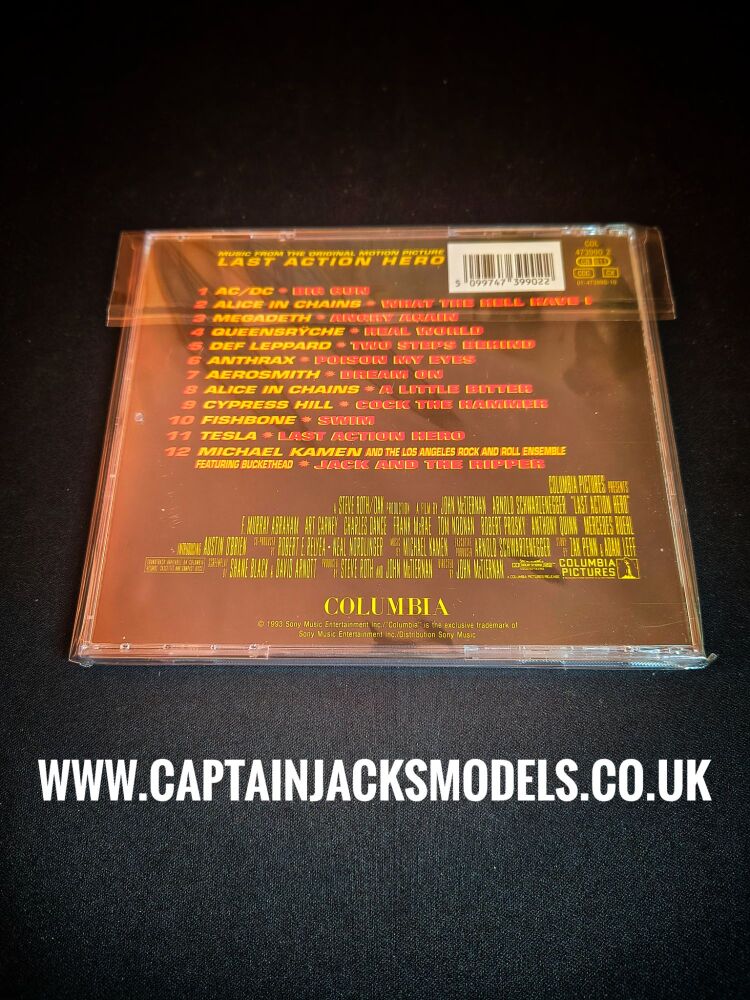 Last Action Hero Original Movie Soundtrack CD