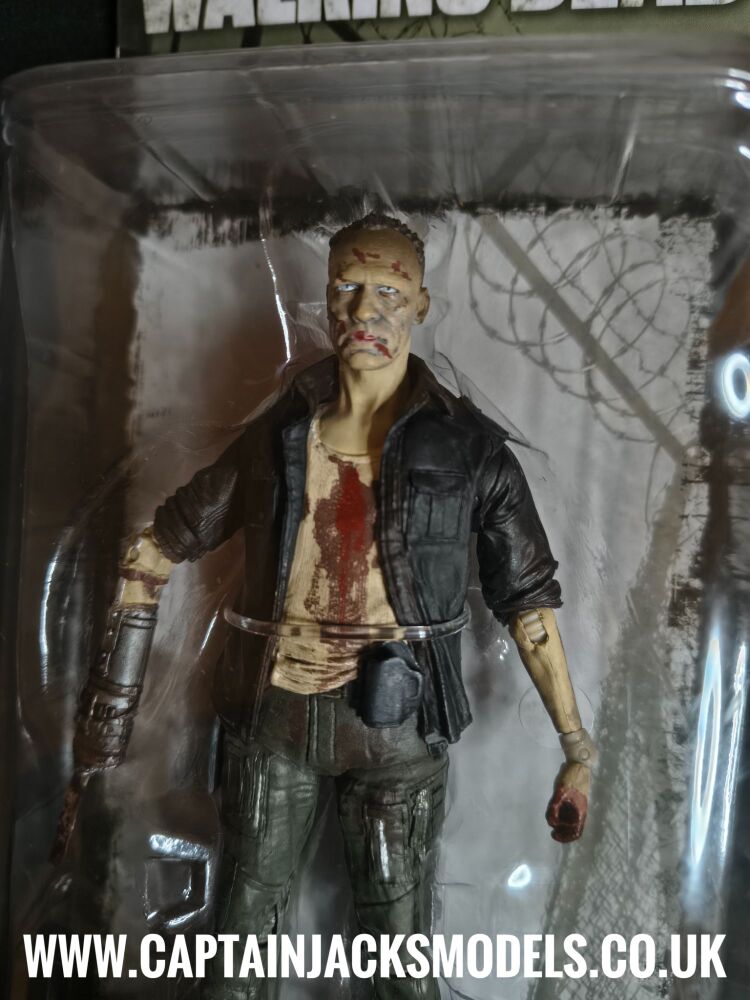 Merle Zombie Mcfarlane Toys Five Inch Figure Set From The Walking Dead Series Five