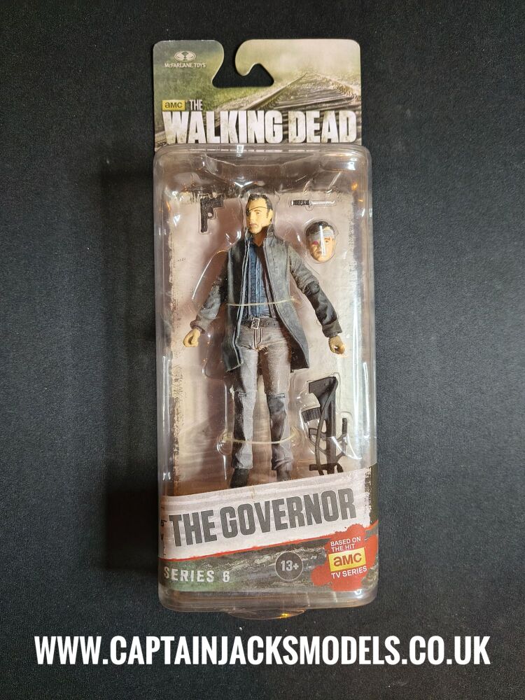 The Governor Mcfarlane Toys Five Inch Figure Set From The Walking Dead Series Six