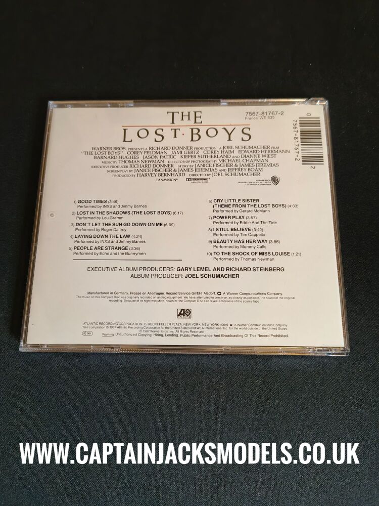 The Lost Boys Movie Soundtrack CD
