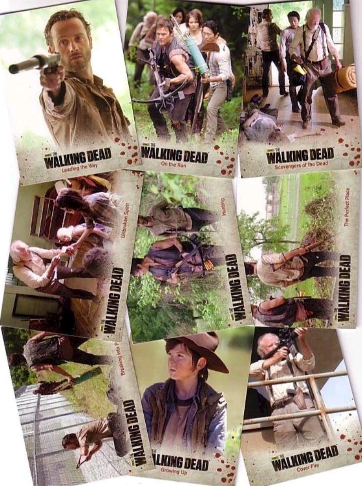 The Walking Dead Season 3 Part 1 Complete 72 Card Trading Card Base Set By Cryptozoic
