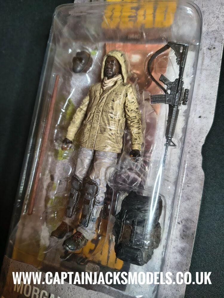 Morgan Jones McFarlane Toys Five Inch Figure Set From The Walking Dead Wave 3