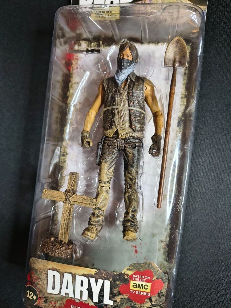 Daryl Dixon McFarlane Toys Five Inch Figure Set From The Walking Dead Series Nine